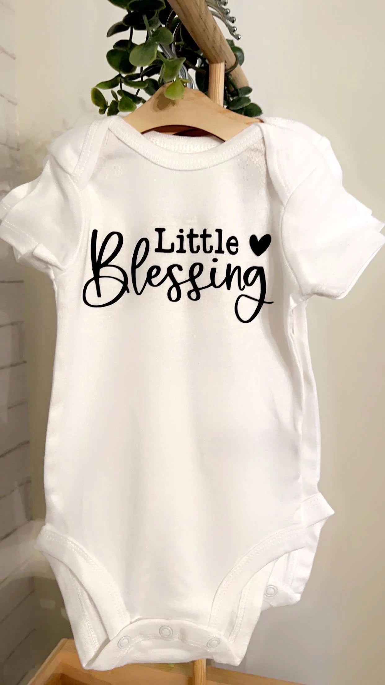 Little Blessing Custom Baby Onesie