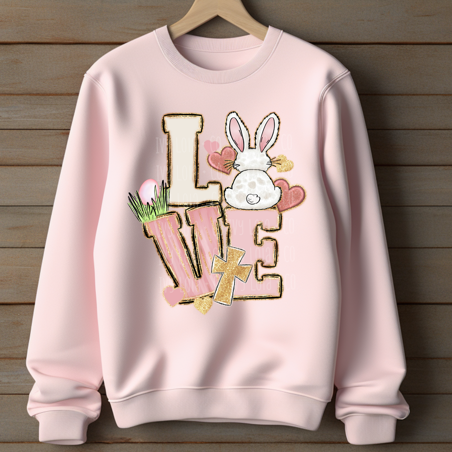 Easter Love: Joyful Crewneck Sweatshirt