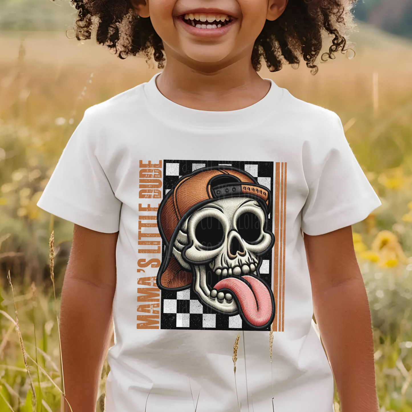 Mama's Little Dude Graphic Youth Apparel