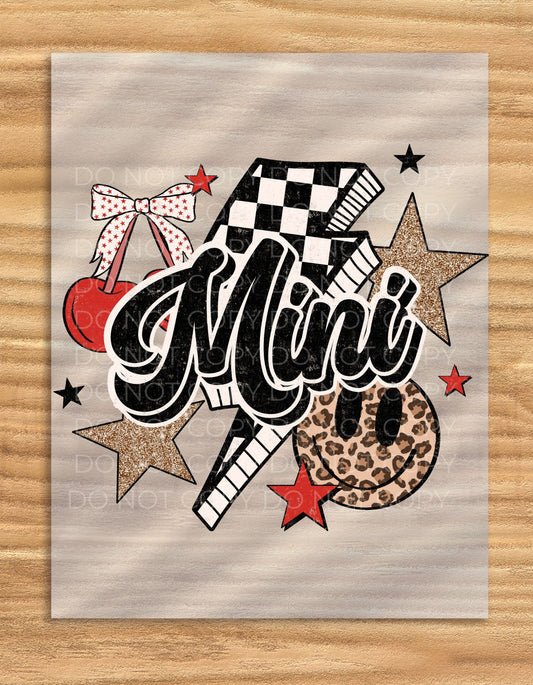 DTF Transfer Mini Cherries Design For T Shirts And Garments Easy To Use Heat Transfer