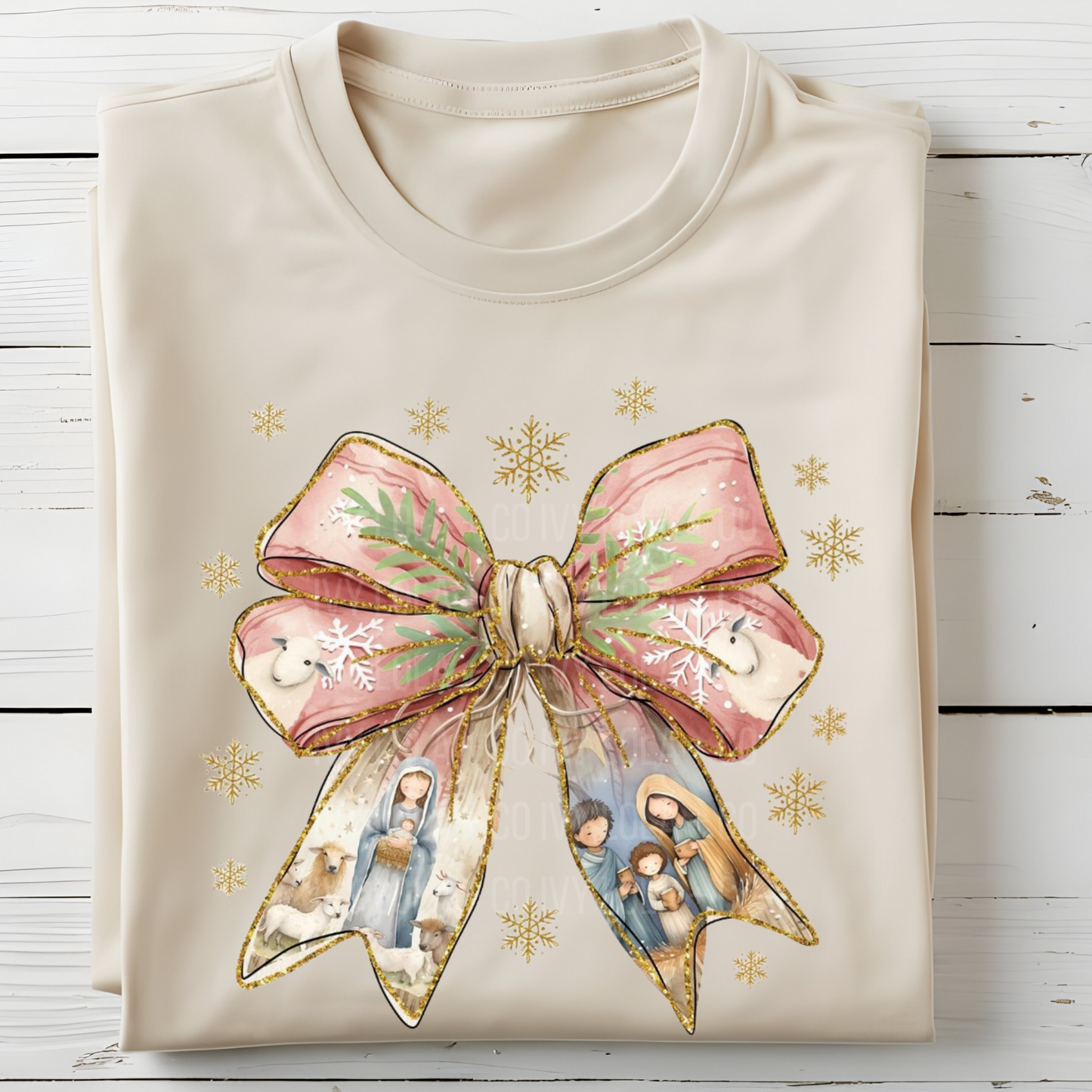 Nativity Scene Holiday Sweater