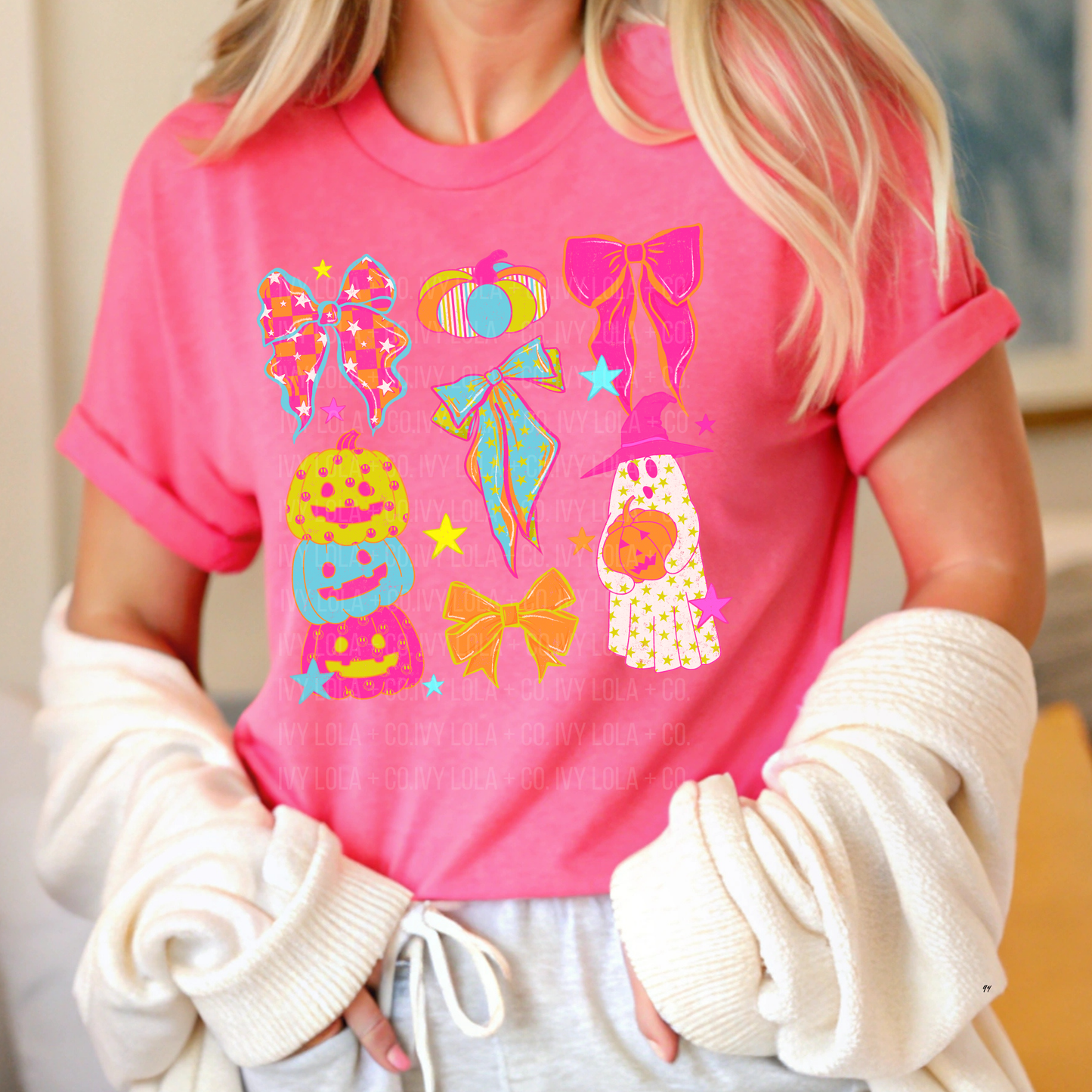 Neon Halloween Tee or Sweatshirt