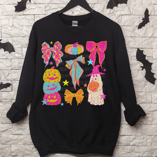 Neon Halloween Tee or Sweatshirt