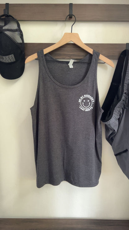 On My Husband’s Last Nerve Men’s Tank