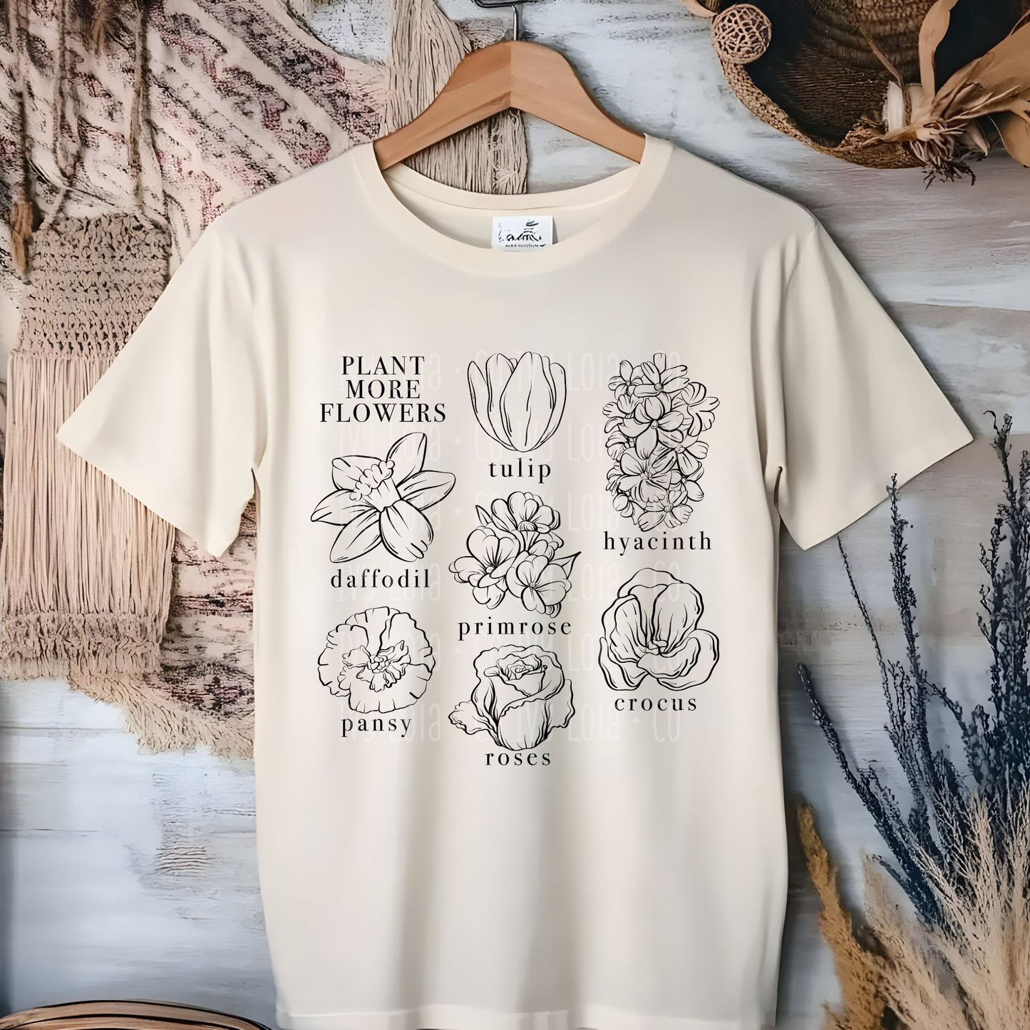 Plant More Flowers Women's Tee