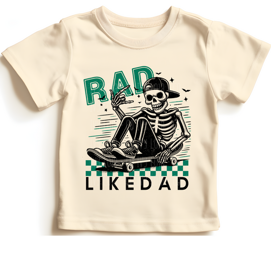 Rad Like Dad Shirt or Cozy Pullover for Youth