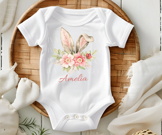 Personalized Easter Holiday Baby Onesie