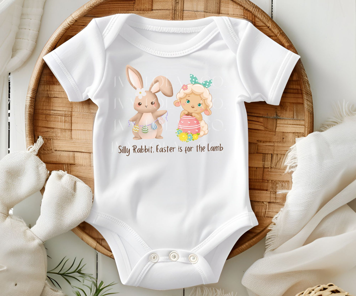 SIlly Rabbit, Easter is for the Lamb | Holiday Baby Onesie