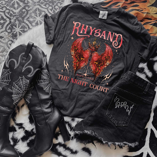 Rhysand Inspired Womens T Shirt Gift For Book Lovers