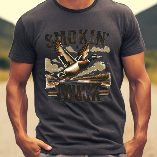 Smokin' Quack Men's Graphic Tee