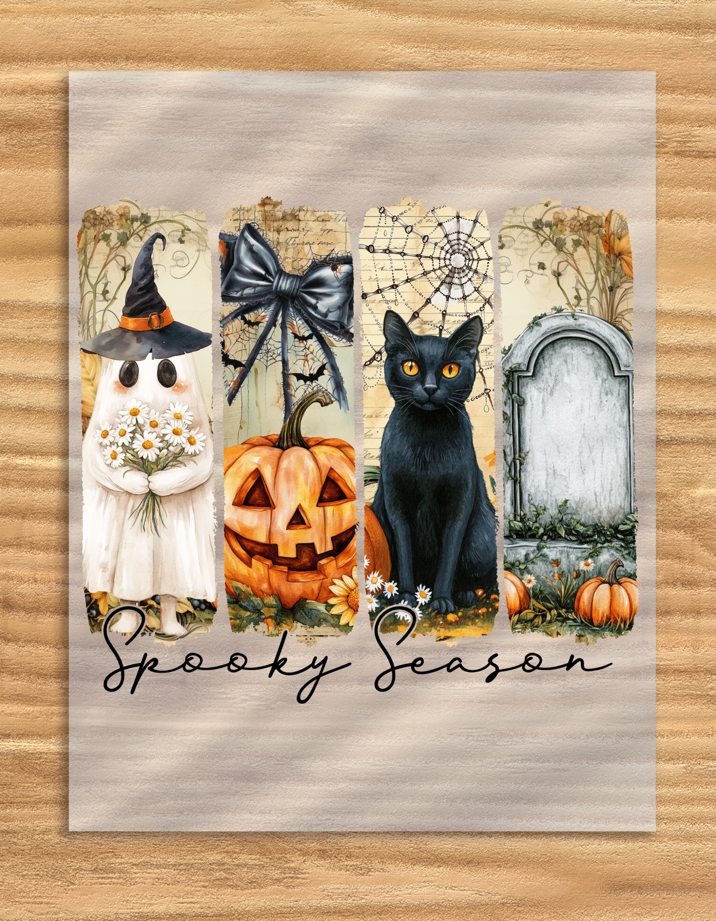 DTF Transfer Spooky Season Halloween Design For Shirts