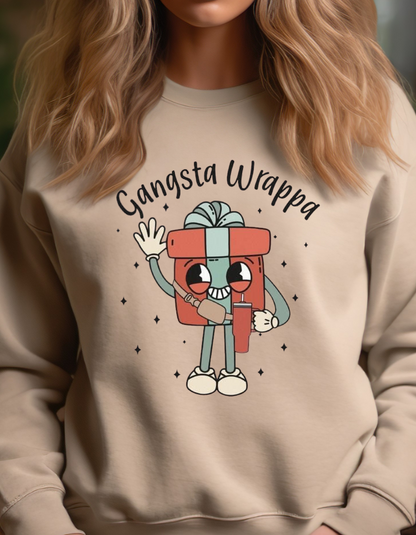 Holiday Gangsta Wrappa Sweater
