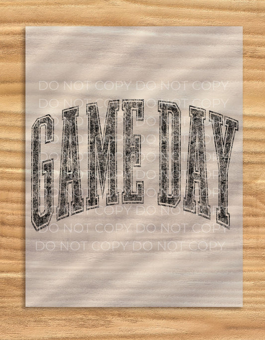 DTF Transfer Vintage Game Day