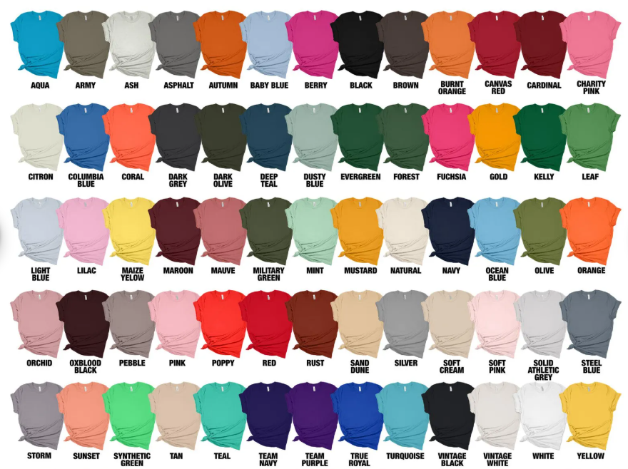 Bella + Canvas Custom T-Shirt