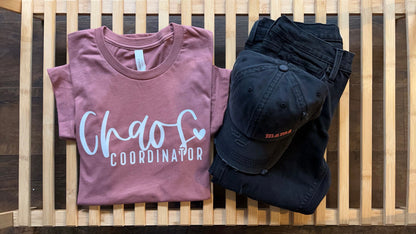 Mom's Chaos Coordinator Tee | Stylish Comfort for Busy Days