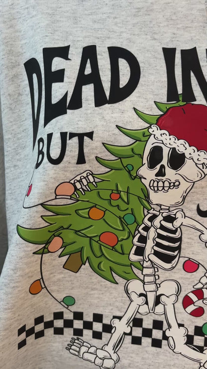 Jolly AF Skeleton Sweater for the Holiday Season