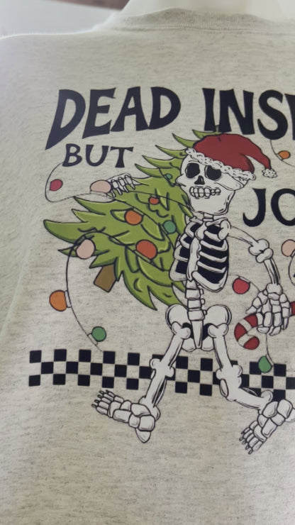 Jolly AF Skeleton Sweater for the Holiday Season