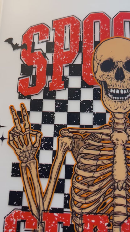 DTF Transfer | Spooky Season Skeleton