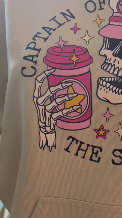 Captain of the Struggle Bus Women's Humor Sweatshirt