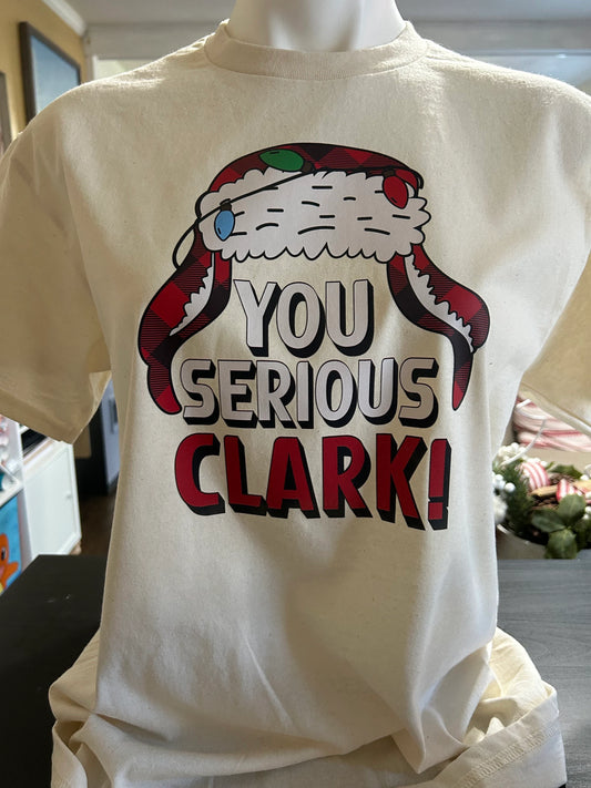 You Serious Clark! Christmas T-Shirt or Sweater | Nostalgic Christmas Design | Custom Apparel | Holiday Sweatshirt | Unisex Sweaters